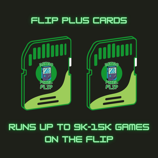 RetroPixel Flip™ Plus Card