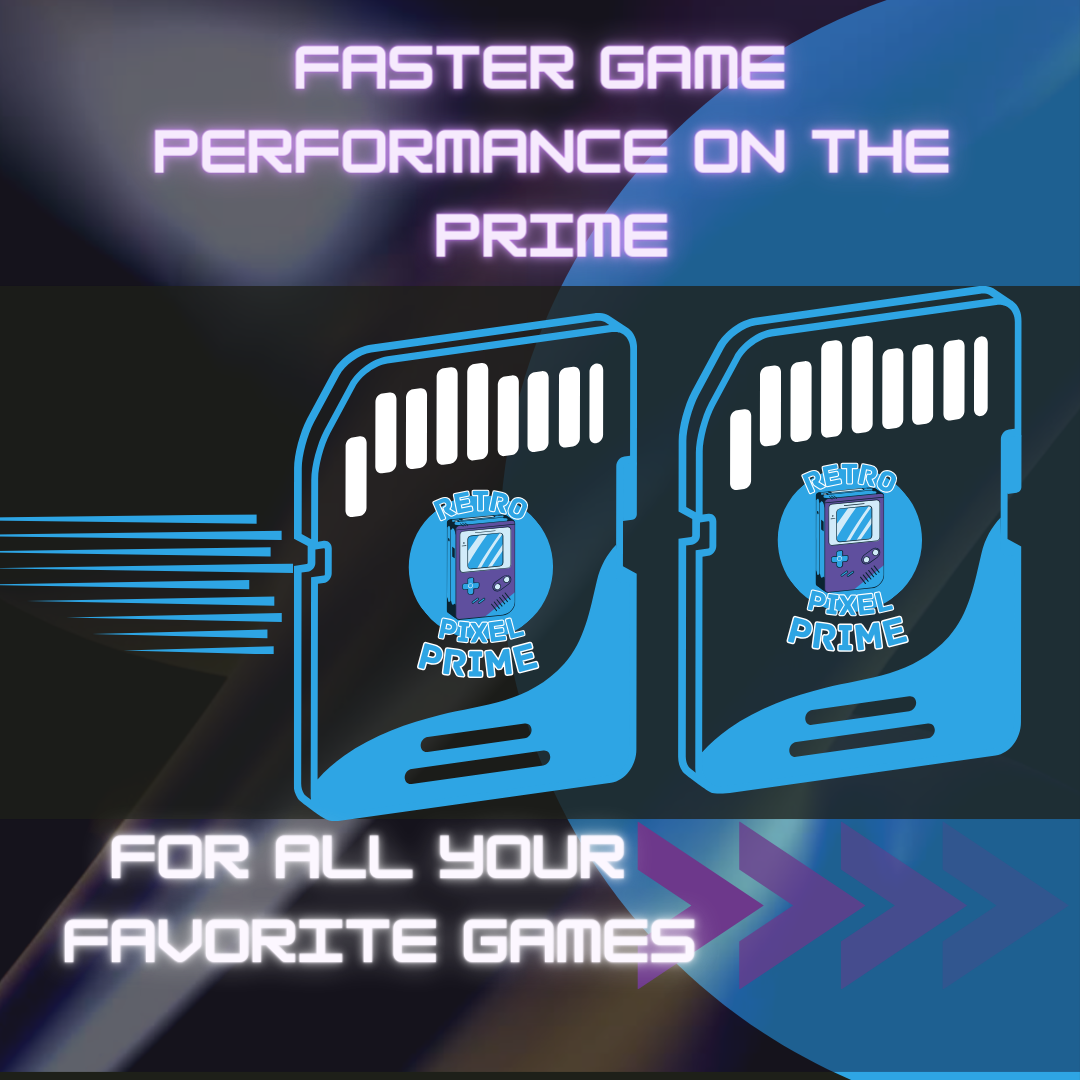 RetroPixel Prime™ Plus Cards